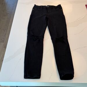 PAIGE Women's Black Skinny Jeans